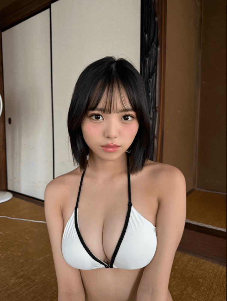 「FLASH」（26年9月29日発売号）に登場した織莉叶のオフショット　本人のX（@orito0322）より