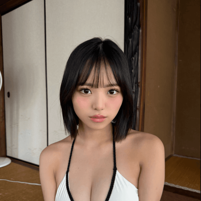 「FLASH」（26年9月29日発売号）に登場した織莉叶のオフショット　本人のX（@orito0322）より