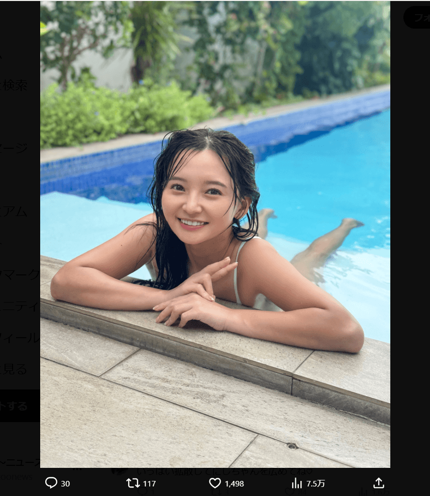 西永彩奈のX（@nishinagaayana）より