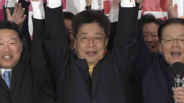 岡山3区で当選　加藤勝信さん（自民・前）　8日