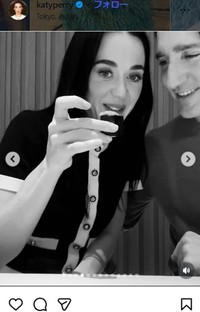 ケイティ・ペリーのインスタグラム＠katyperryより