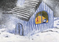 絵本「こなくてよかったサンタクロース」（原作・毒蝮三太夫、絵・塚本やす）より