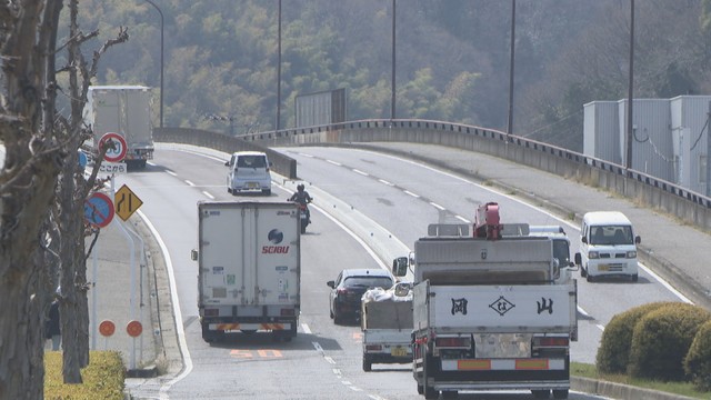 箕島高松線　岡山・北区　27日