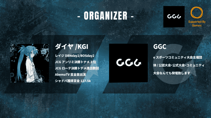 参加者募集 Ggc主催 12月度sv月間チャンピオントーナメント Gameクロス
