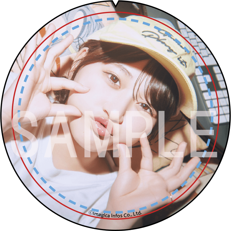 『遠藤璃菜1st写真集 MOMENT』インフォスクエアセット特典缶バッジ3種セット