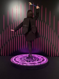 光る魔法陣でも写真が！？（提供）※イメージです