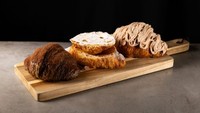 メルシーライフオーガニックスと鳥羽周作オーナーシェフが共同開発したクロワッサン3種