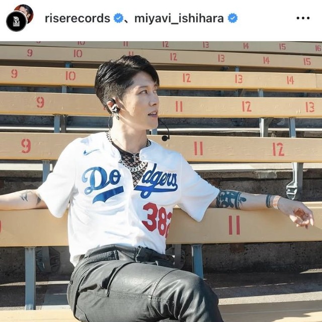 MIYAVIのインスタグラム＠miyavi_ishiharaより