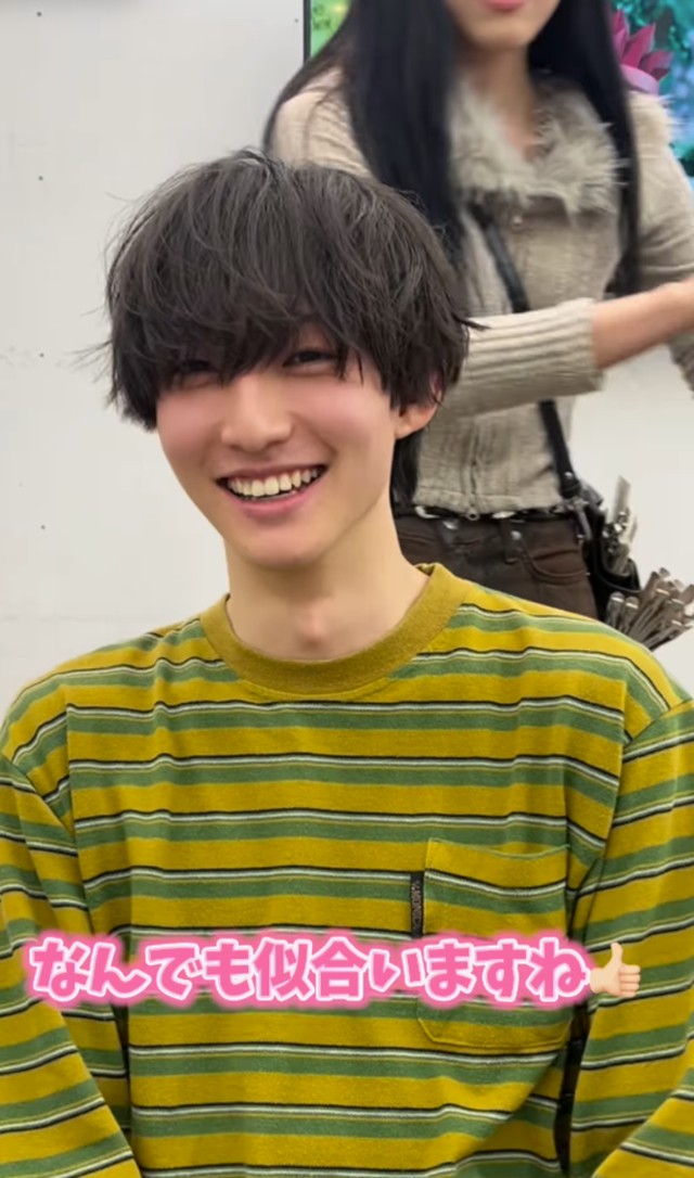 マッシュヘアへのイメチェン後/ sakiさん（@lipps_saki）提供