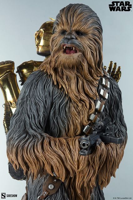 スター・ウォーズ』チューバッカがC-3POを背負う！名場面が高さ約63cm