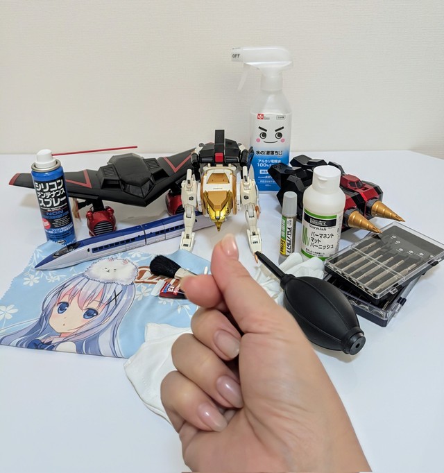 お手入れに使うアイテム／kirinさん（@kh8131271916970）提供
