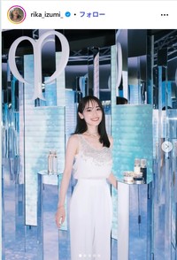 泉里香のインスタグラム@rika_izumi_より
