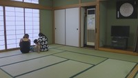 高松市の避難所（午前10時過ぎ）
