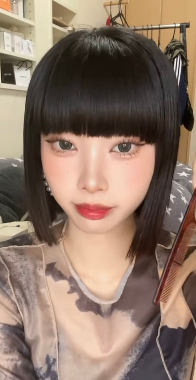 メイク後のサボンさん。