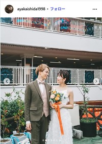 石田彩夏のインスタグラム@ayakaishida1998より