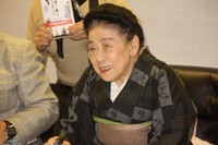 　内海桂子さん＝2013年4月撮影