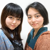 成長した双子姉妹、今はモデルの夢に向けて奮闘中／長嶺姉妹さん（@sakahika）提供