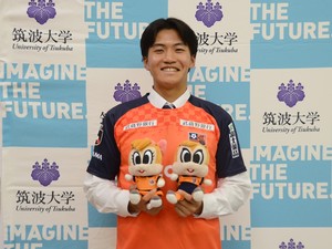 筑波大DF福井啓太　MF角昂志郎と「対人の強さ」磨き、小学生から育ったRB大宮へ