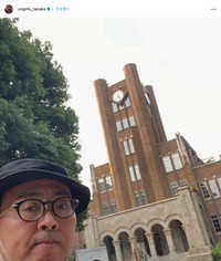 アンガールズ田中卓志さん「二級建築士の学科試験受けてきました！」（本人のインスタグラムから）