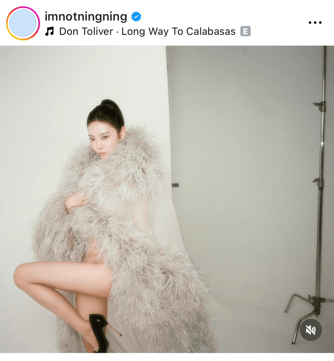 ニンニン NINGNING (@imnotningning)のインスタグラムより