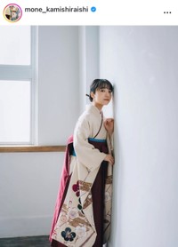 上白石萌音インスタグラム(@mone_kamishiraishi)より