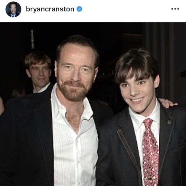 ブライアン・クランストンのインスタグラム＠bryancranstonより