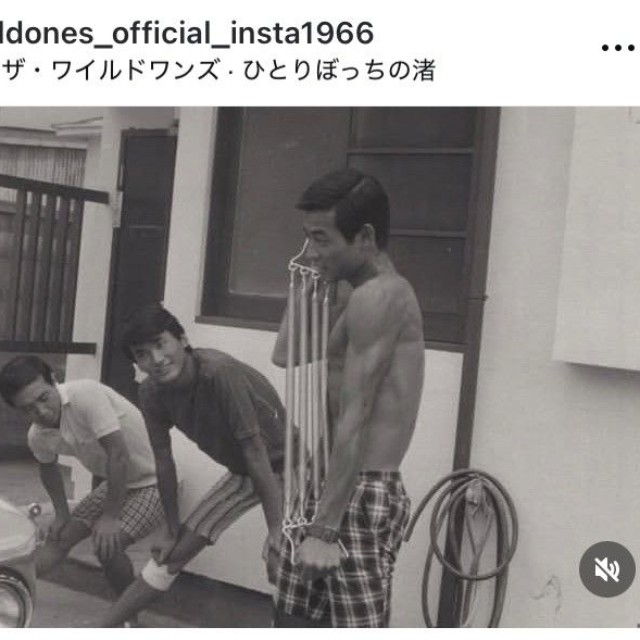 ザ・ワイルドワンズのインスタグラム＠wildones_official_insta1966より
