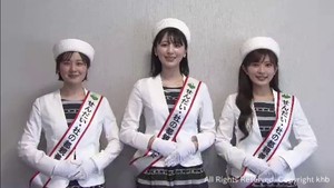 せんだい杜の都親善大使がｋｈｂを訪問　仙台市の魅力をＰＲ