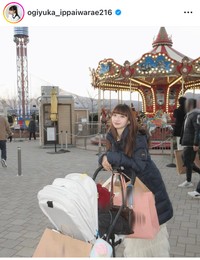 荻野由佳インスタグラム＠ogiyuka_ippaiwarae216より
