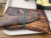 まさかの外装！時代劇に出てきそうな渋い見た目／しえろさん（@heijitsubijutsu）提供