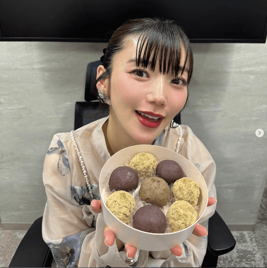 松嶋初音のインスタグラム（＠hatsunex）より