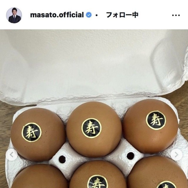 魔裟斗のインスタグラム＠masato.officialより