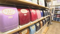 岡山市内のデパートでランドセルの予約販売