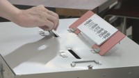 香川県知事選　期日前投票所