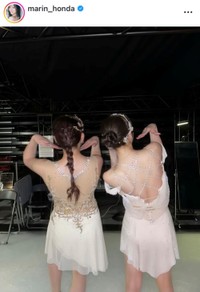 本田真凜インスタグラム(＠marin_honda)より
