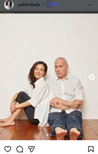 池田有希子のインスタグラム＠yukikoikedaより