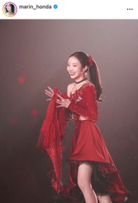 本田真凜インスタグラム(＠marin_honda)より
