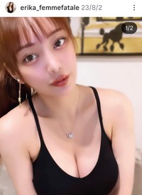 湊川えりか(@erika_femmefatale)さんのインスタグラムより