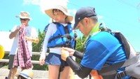 海の安全な楽しみ方は？夏休み中の親子がAEDやライフジャケットの着用方法を学ぶ　香川・小豆島