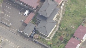 【速報】玄関先で腹から血を流し男性死亡　宮城・柴田町の住宅