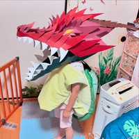 ペーパーアートで作った龍／紙龍-SiRYU-さん（@SiRYU000）提供