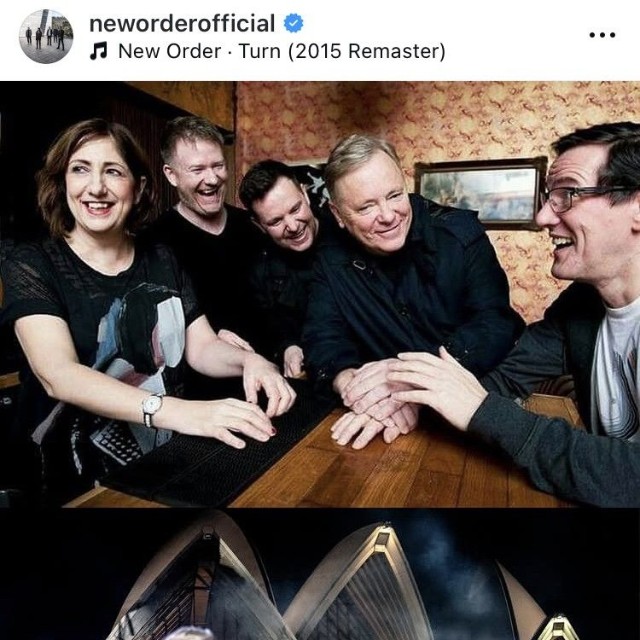 ニュー・オーダーのインスタグラム＠neworderofficialより