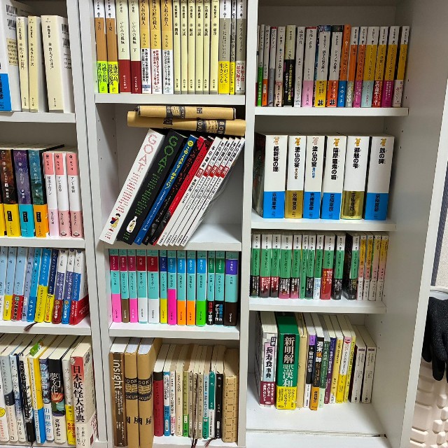現在250冊以上の本がここに。これから約240冊をじっくり読んでいくそう（ヤマトさんXより）