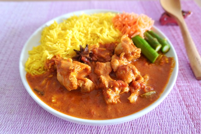 おうちで作るバターチキンカレー ※印度カリー子さん提供