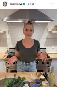 キャメロン・ディアスのインスタグラム@camerondiazより
