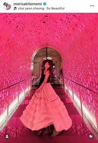 森咲智美インスタグラム(@morisakitomomi)より