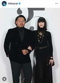 （Kiko Arai公式インスタグラムより）