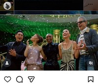 「ウィキッド」のインスタグラム＠wickedmovieより