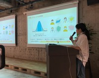 病状を言葉で伝えることの大切さを先天性心疾患者に説く、立石さん