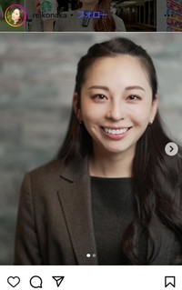 仲れいこ氏のインスタグラム＠reikonakaより